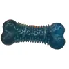Blue bone-shaped pet biting toys, durable and wear-resistant pet training supplies, pet toys, pet supplies Item Picture